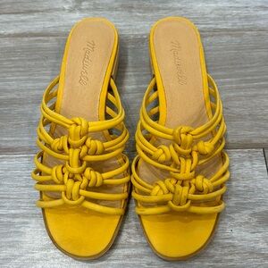 Madewell Yellow Sandals